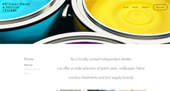 Desktop Screenshot of potomacpaint.com